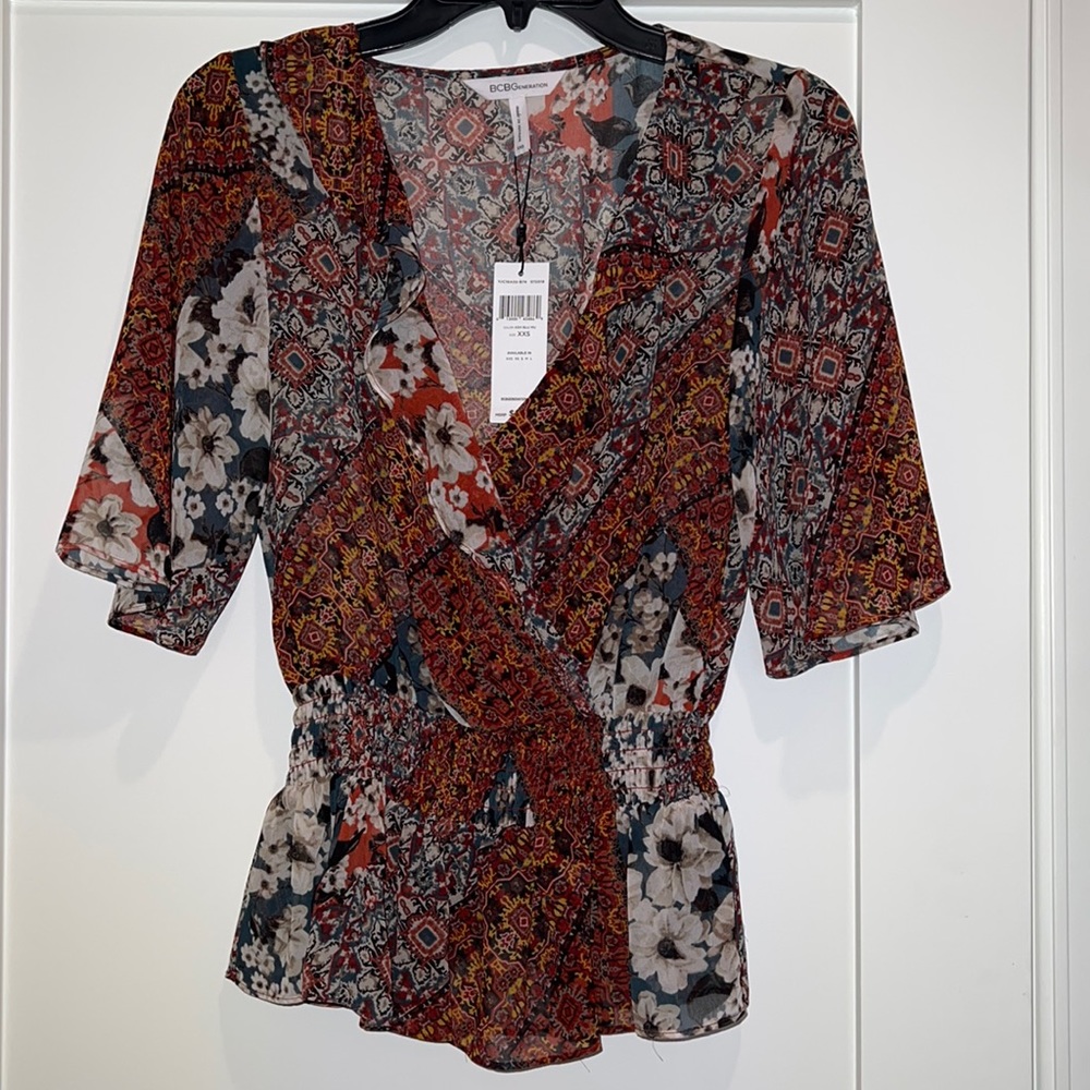 NWT bcbg blouse